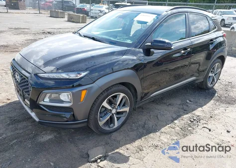 2018 Hyundai Kona Ultimate z USA, uszkodzony, nr VIN KM8K5CA54JU140032